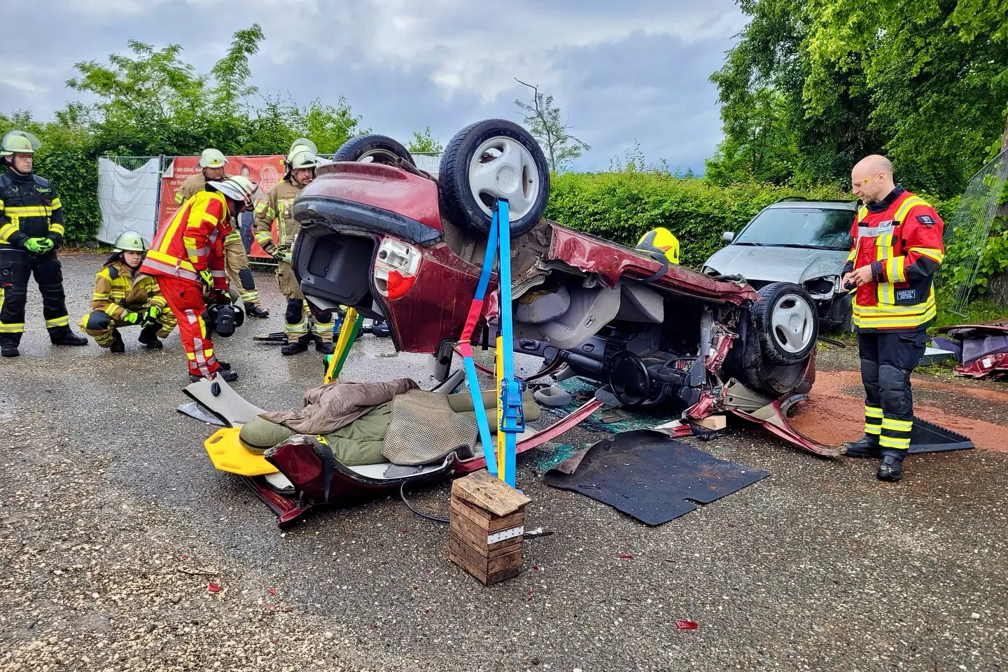 Karte Übersicht Feuerwehren mit Hauptamt im Bodenseekreis